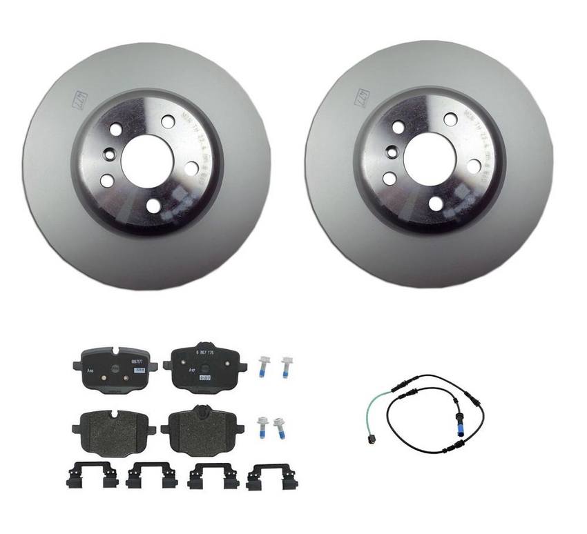 BMW Brake Kit - Pads and Rotors Rear (345mm)